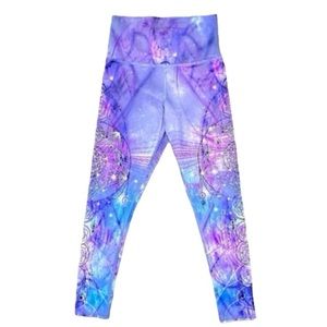 Evolution and Creation Galaxy Workout Pants Size:S